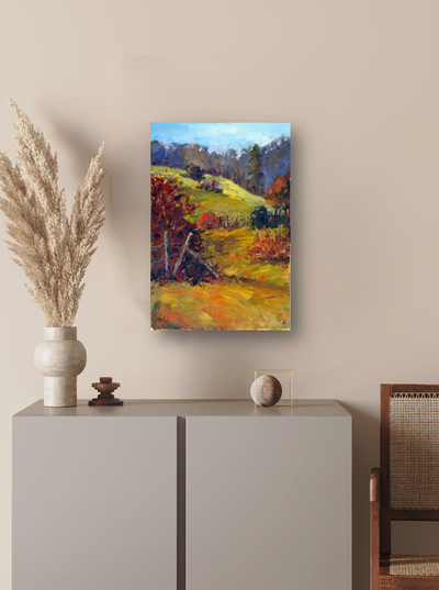 Turning Leaves Artist Enhanced Canvas Print by John Beard Collection - product image 3 for Resin Society