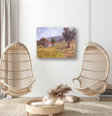 Tuscan Cottage Artist Enhanced Canvas Print by John Beard Collection - product image 2 for Resin Society