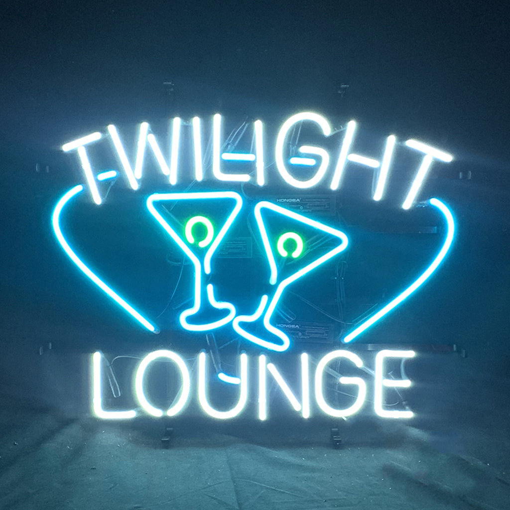 Twilight Lounge Martinis Neon Light Sign by Neon Signs Land - main product image for Resin Society