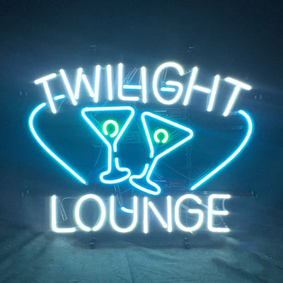 Twilight Lounge Martinis Neon Light Sign by Neon Signs Land - main product image for Resin Society