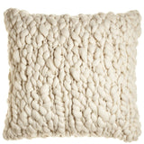 Clouds Chunky Knit Throw Pillow by Homelosophy