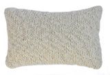 Jersey Bicolor Throw Pillow by Homelosophy