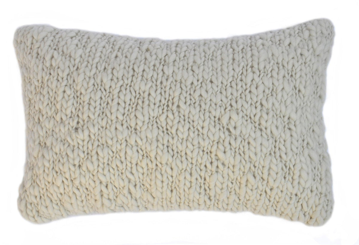 Jersey Bicolor Throw Pillow by Homelosophy