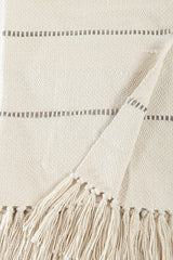 Grey Multi Striped Throw Blanket by Homelosophy