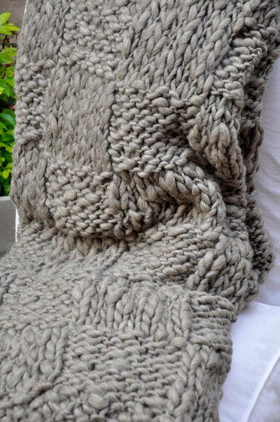 Malena Thick Throw Blanket by Homelosophy