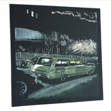 Pontiac Catalina, Street Scene, Classic Car by Art By Francis - product image 2 for Resin Society