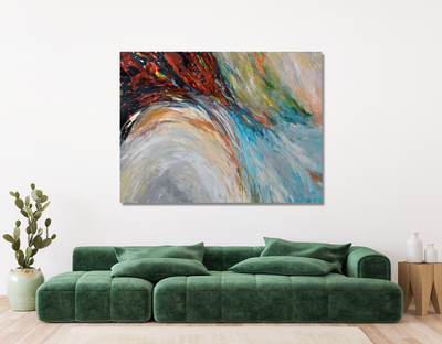 Undercurrent Artist Enhanced Canvas Print by John Beard Collection - product image 3 for Resin Society