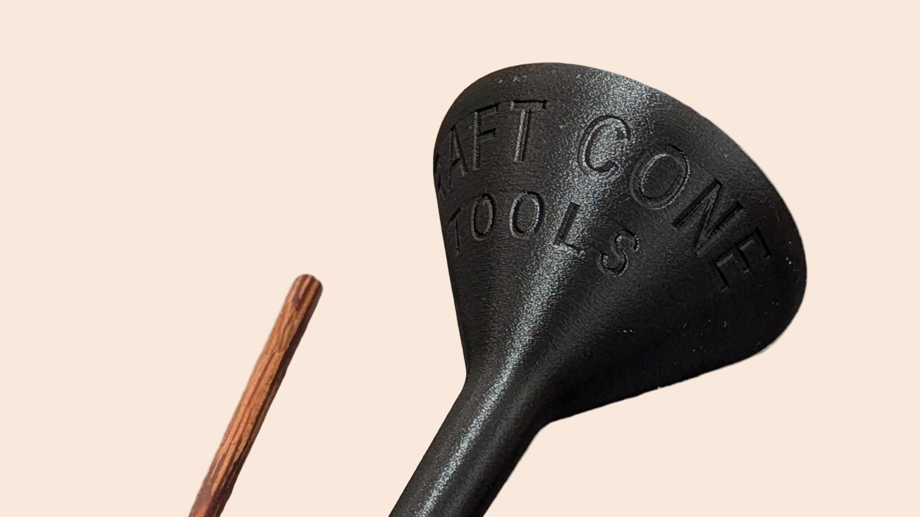 Classic Craft Cone Filler & Packing Tool Kit with packing stick and craft cone in multiple colors