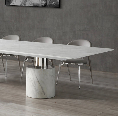 Geneva Extra Large Dining Table Cylinder detail image - Resin Society