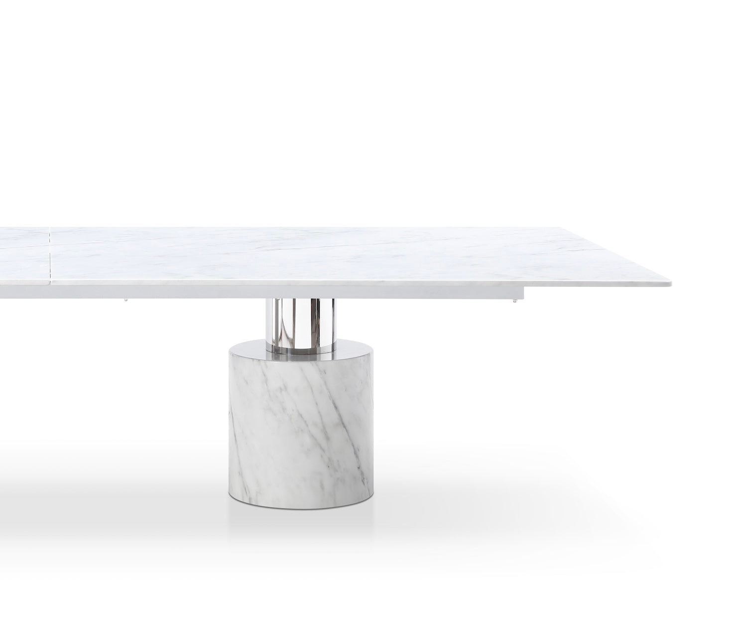 Geneva Extra Large Dining Table Cylinder detail image - Resin Society