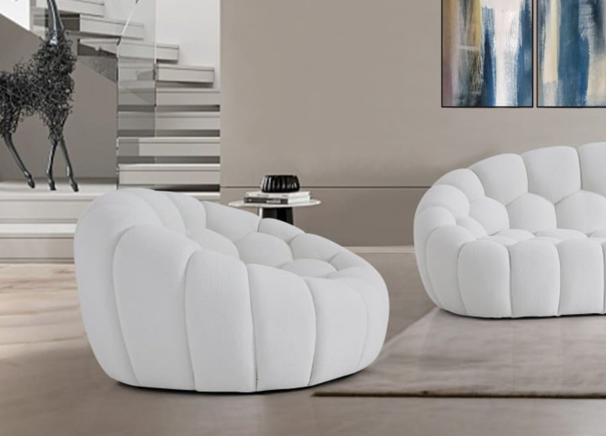 Nest Curved Armchair by DEKOR - product image 5 for Resin Society
