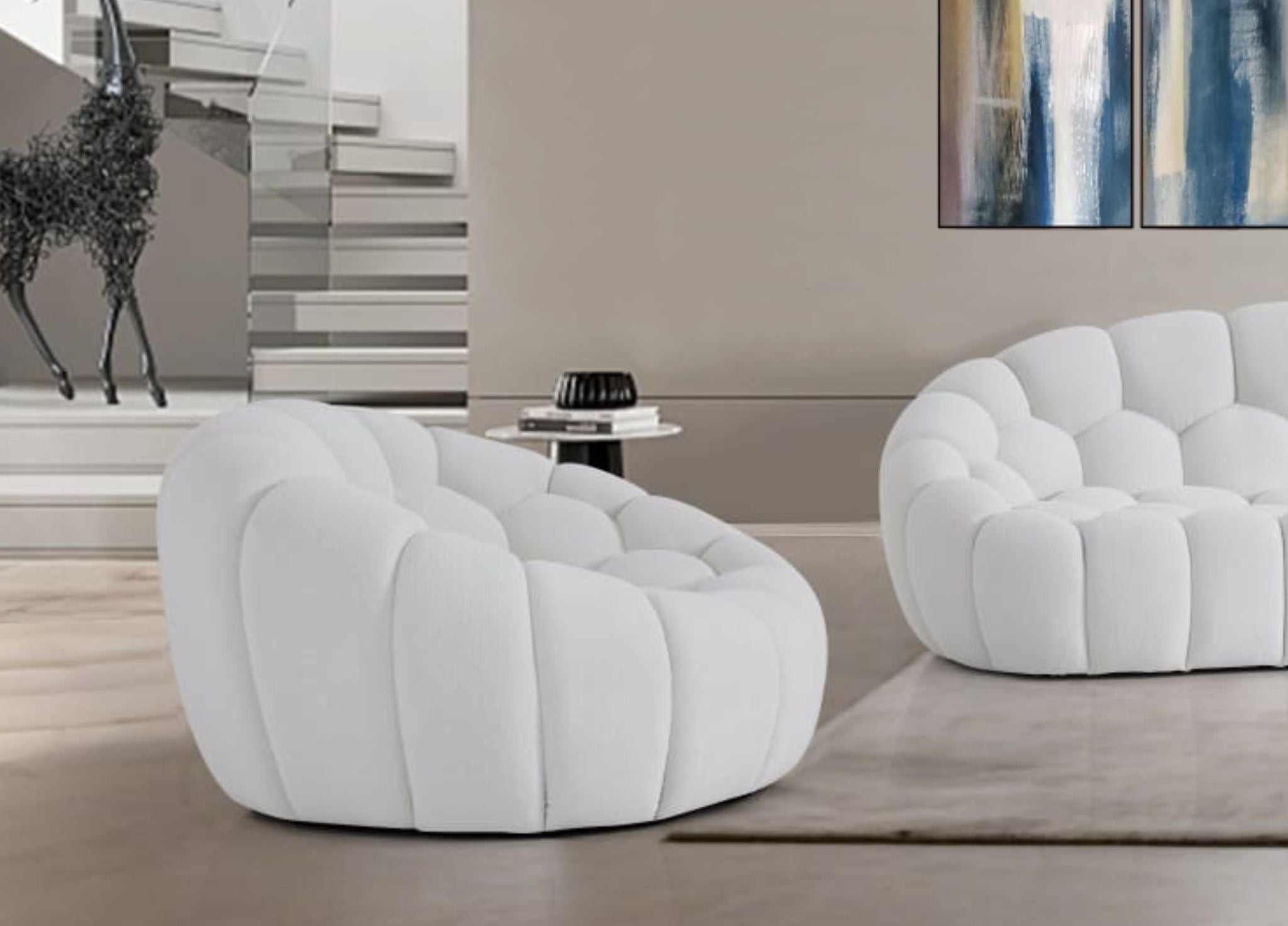 Nest Curved Armchair detail image - Resin Society