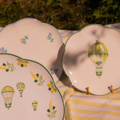 Valensole Lavender Scalloped Dinner Plate - Case of 12 Plates by Ro'Table - product image 10 for Resin Society