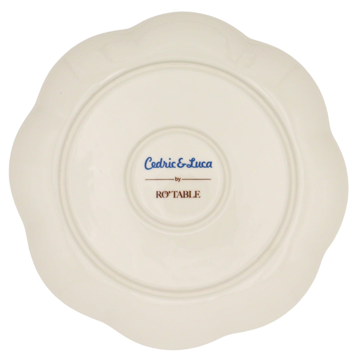 Valensole Lavender Scalloped Dinner Plate - Case of 12 Plates by Ro'Table - product image 13 for Resin Society