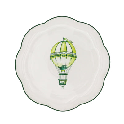 Valensole Lavender Scalloped Starter Plate - Set of 4 (+1 Bonus Plate) by Ro'Table - main product image for Resin Society