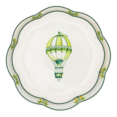 Valensole Lavender Scalloped Starter Plate - Case of 12 Plates by Ro'Table - product image 2 for Resin Society