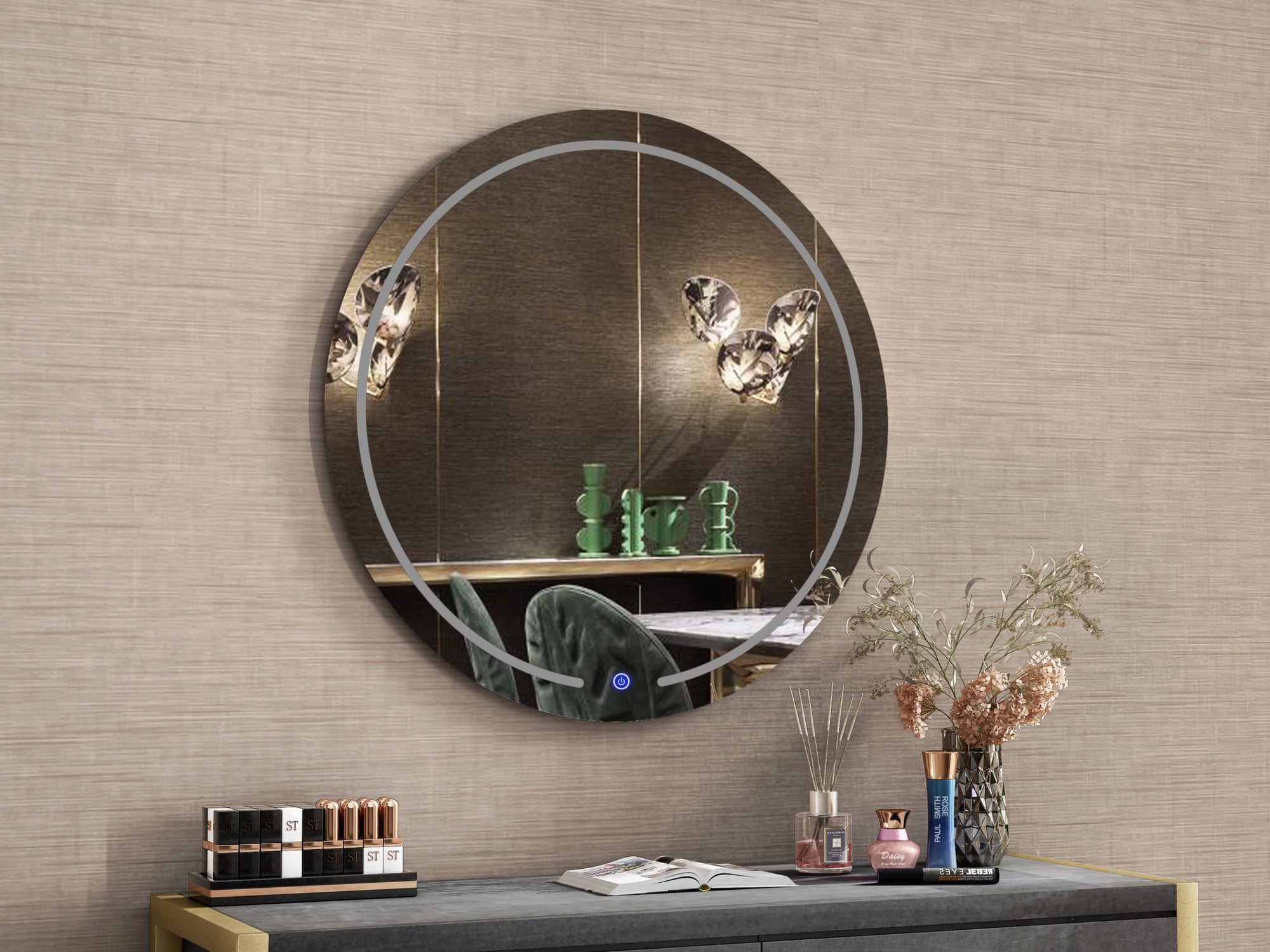 Valeri LED Mirror detail image - Resin Society