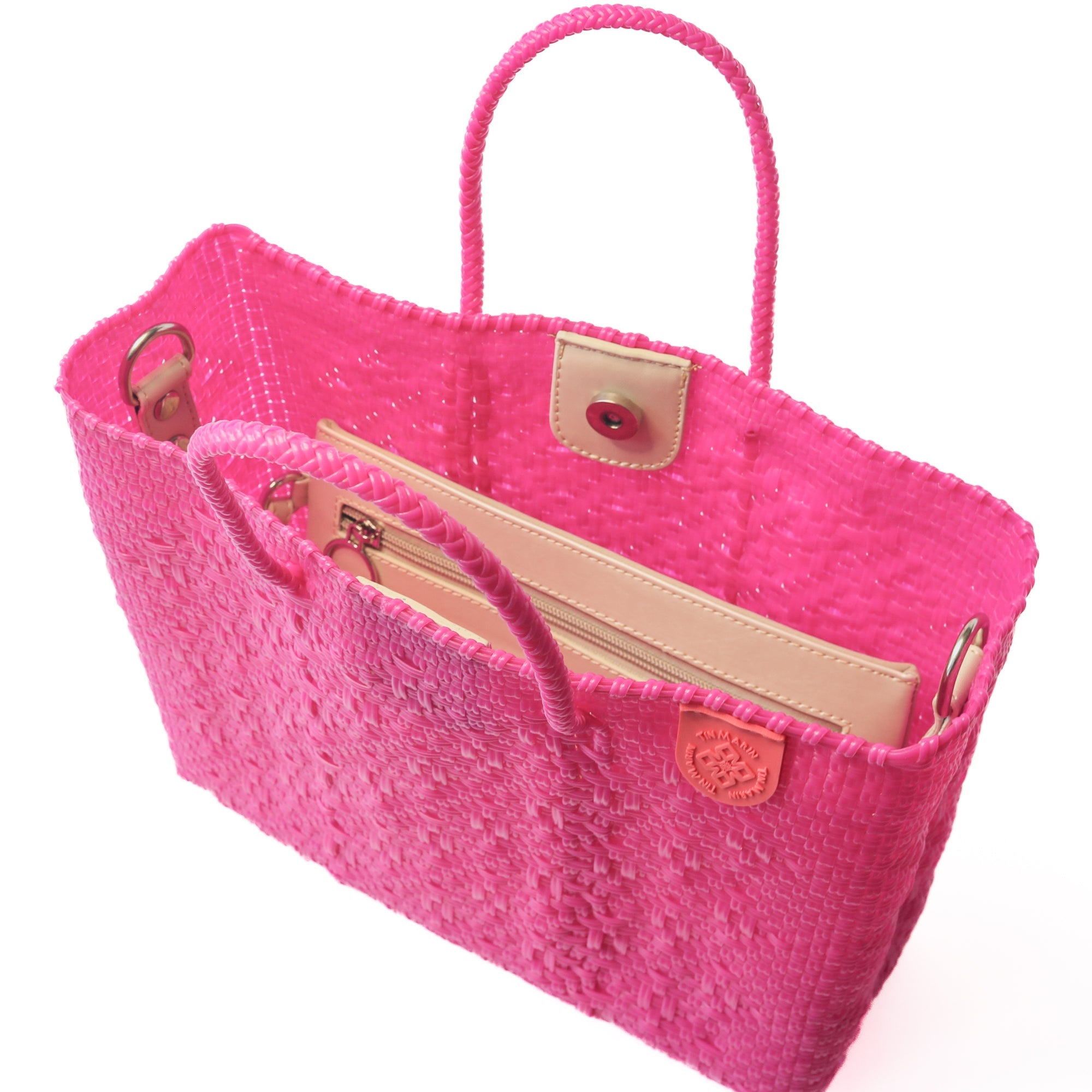 Vallarta Medium Woven Resort Crossbody Bag by Tin Marin Brand - product image 5 for Resin Society