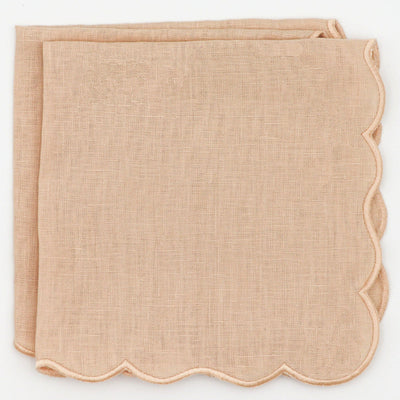 Vanilla Swirl Napkin - Set of 4 by Ro'Table - main product image for Resin Society