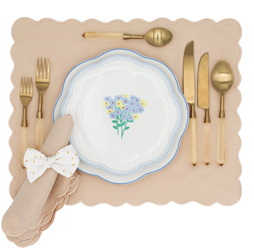 Vanilla Swirl Placemat - Set of 4 by Ro'Table - product image 4 for Resin Society