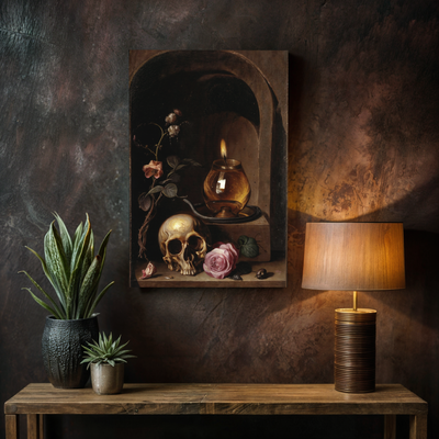 Canvas Print: "Vanitas Vigil" by Tailored Canvases - product image 2 for Resin Society