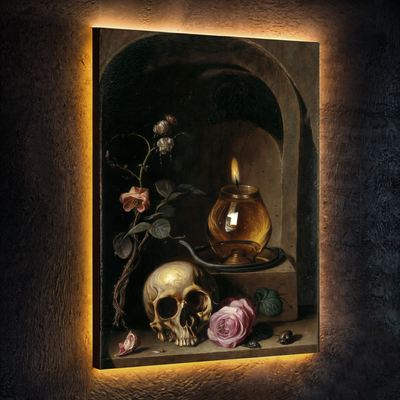 Canvas Print: "Vanitas Vigil" by Tailored Canvases - product image 3 for Resin Society