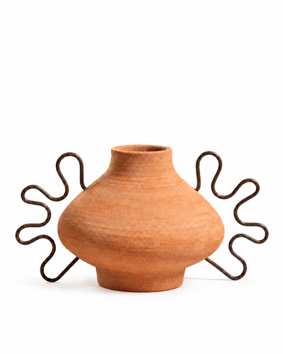 Ines Terracotta Vessel by MESO