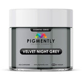 Velvet Night Grey epoxy mica powder pigment for resin crafts