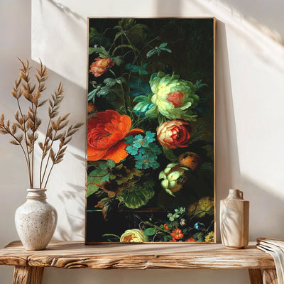 Canvas Print: "Verdant Elegance" by Tailored Canvases - main product image for Resin Society