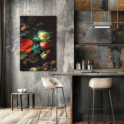 Canvas Print: "Verdant Elegance" by Tailored Canvases - product image 2 for Resin Society