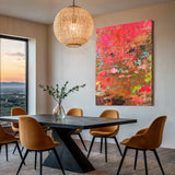 Canvas Print: "Vibrant Veil" by Tailored Canvases - product image 3 for Resin Society