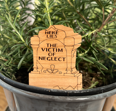 Tombstone Plant Picks (6 Designs) detail image - Resin Society