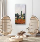 Village II Artist Enhanced Canvas Print by John Beard Collection - product image 3 for Resin Society