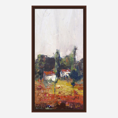 Village I Artist Enhanced Canvas Print by John Beard Collection - product image 7 for Resin Society