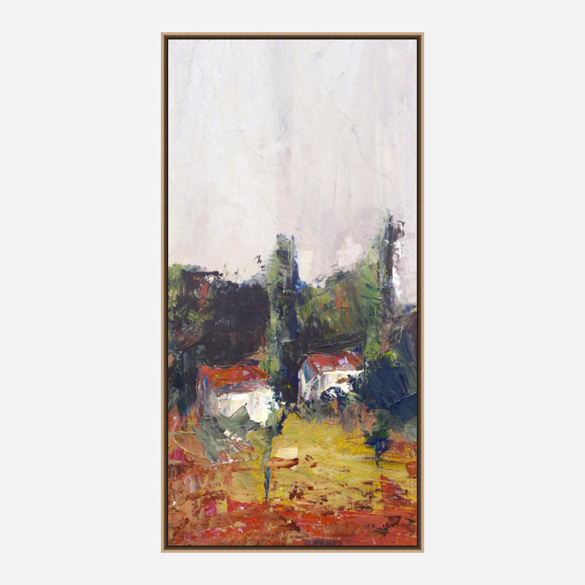 Village I Artist Enhanced Canvas Print by John Beard Collection - product image 8 for Resin Society