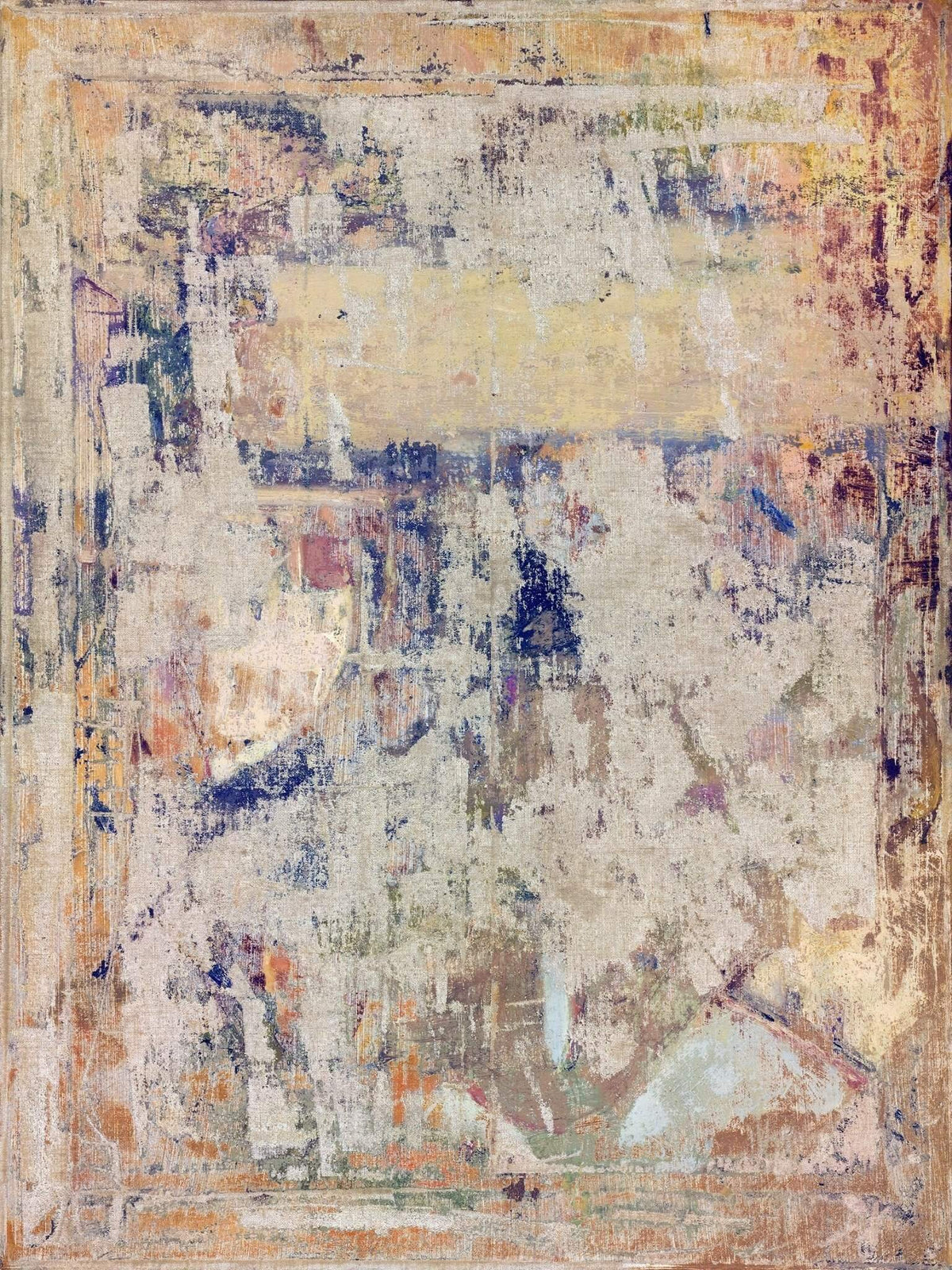 Vintage Abstract Artist Enhanced Canvas Print by John Beard Collection - main product image for Resin Society