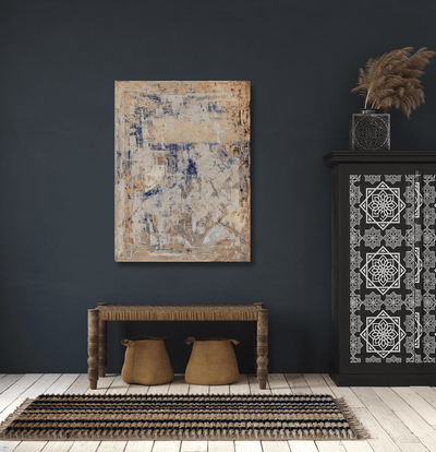 Vintage Abstract Artist Enhanced Canvas Print by John Beard Collection - product image 2 for Resin Society