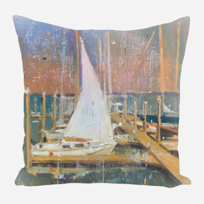 Vintage Harbor Pillow