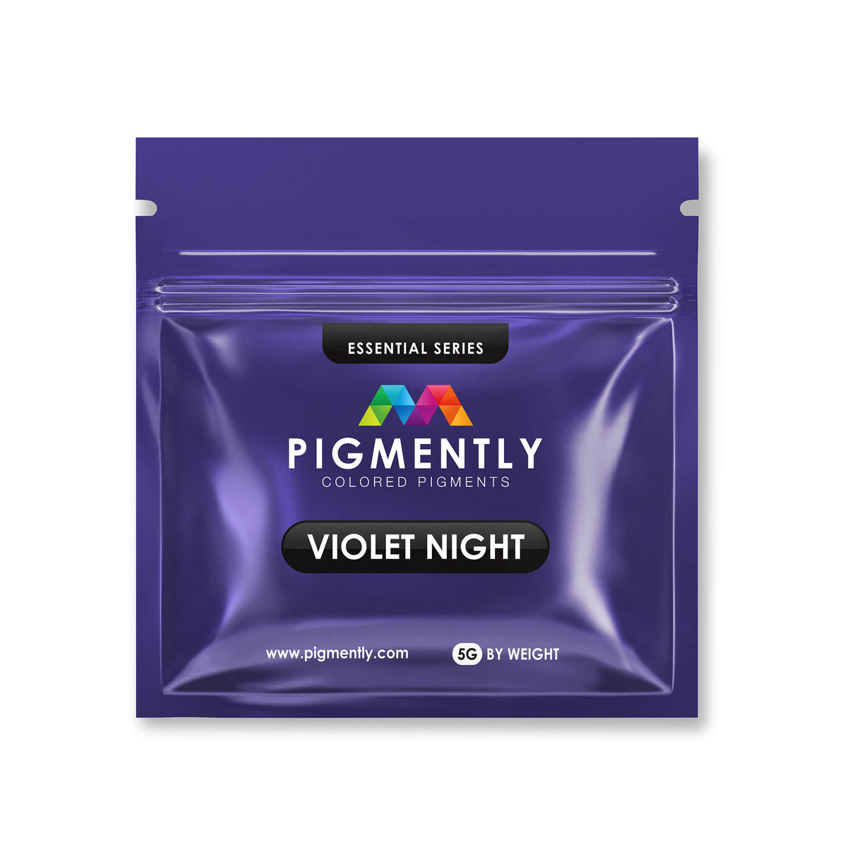 Violet Night Epoxy Powder Pigment in vibrant violet color for resin crafts