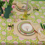 100% Organic Cotton - Viviana Venetia Blooms Tablecloth by Ro'Table - product image 2 for Resin Society