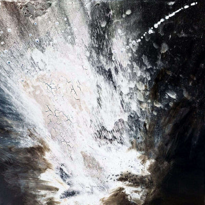 Volcano Artist Enhanced Canvas Print by John Beard Collection - main product image for Resin Society