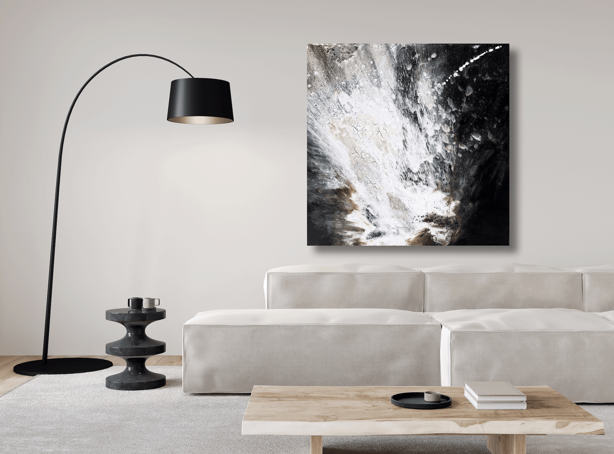 Volcano Artist Enhanced Canvas Print by John Beard Collection - product image 3 for Resin Society