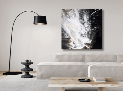 Volcano Artist Enhanced Canvas Print by John Beard Collection - product image 3 for Resin Society