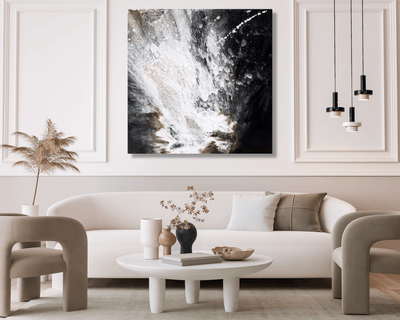 Volcano Artist Enhanced Canvas Print by John Beard Collection - product image 2 for Resin Society