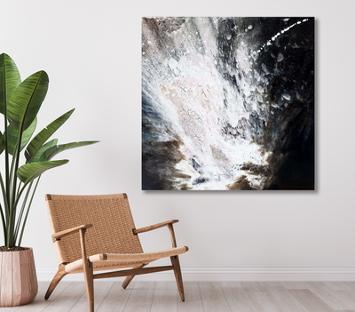 Volcano Artist Enhanced Canvas Print by John Beard Collection - product image 4 for Resin Society