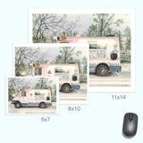 Mister Softee at Dusk, Street Scene by Art By Francis - product image 5 for Resin Society