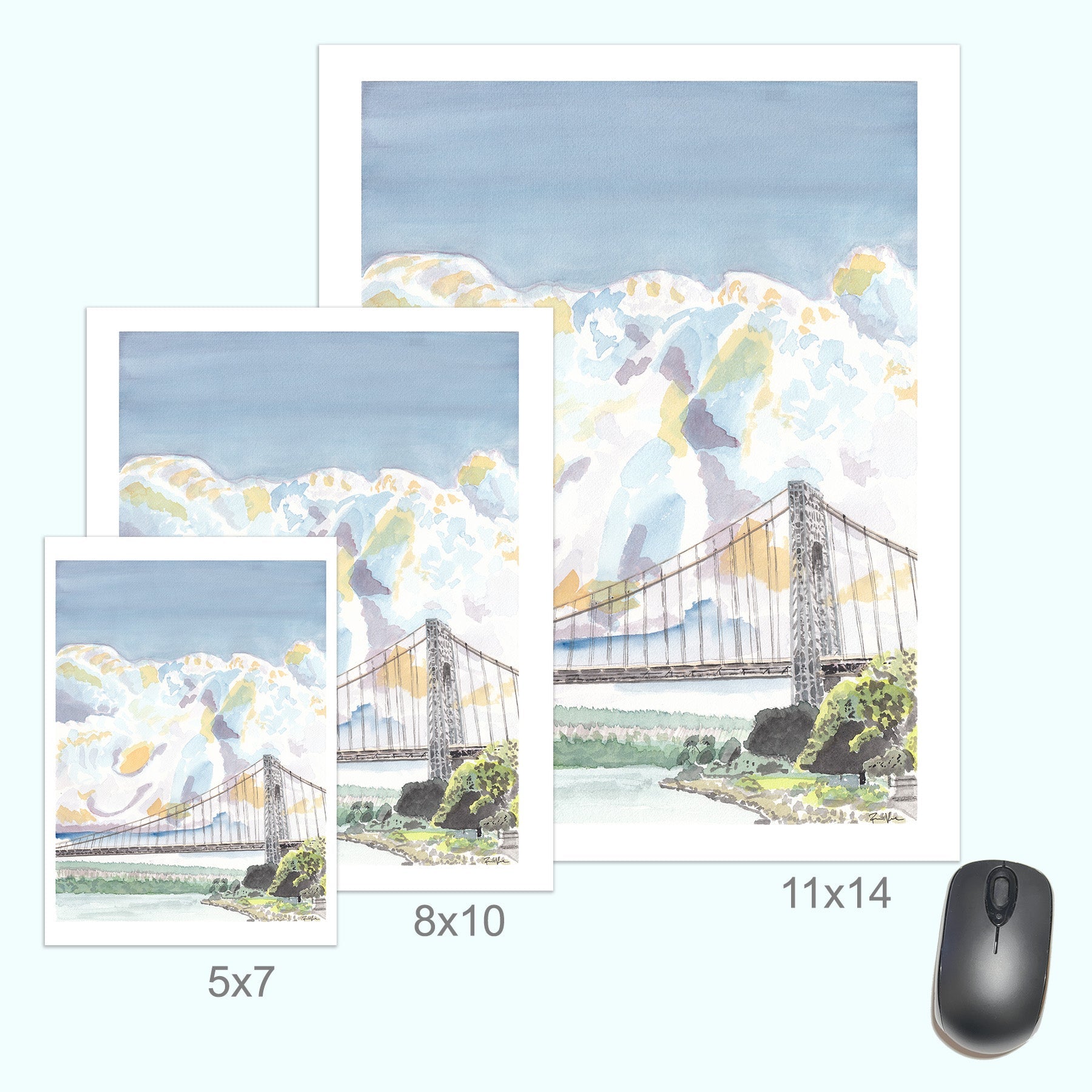 The Great Hope, Part 1, George Washington Bridge by Art By Francis - product image 4 for Resin Society
