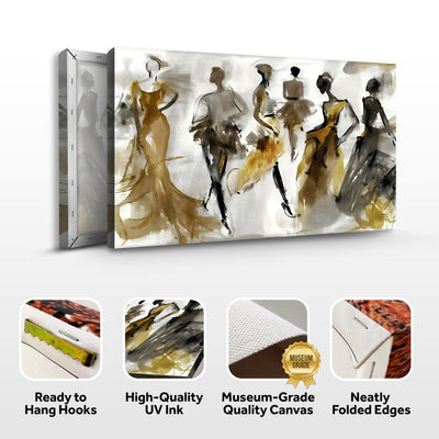 Canvas Print: "Time Whispers" by Tailored Canvases - product image 4 for Resin Society