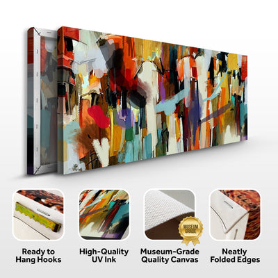 Canvas Print: "Resonant Hues" by Tailored Canvases - product image 6 for Resin Society