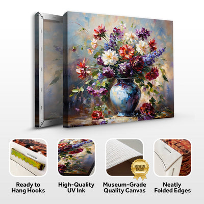 Canvas Print: "Flore Symphony" by Tailored Canvases - product image 6 for Resin Society